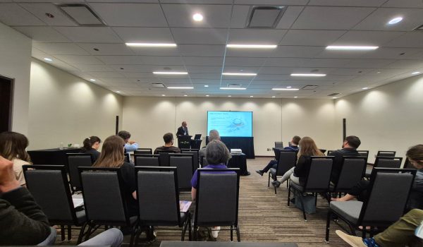 Dr. Stan Pankratz speaking at Aquaculture Canada Conference 2025